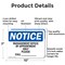 Signmission Manager's Office By Appointment Only Please OSHA Notice Sign, Aluminum, 10in W x 7in L, 2PK OS-2PACK-NS-A-710-L-14139 - alternate 7